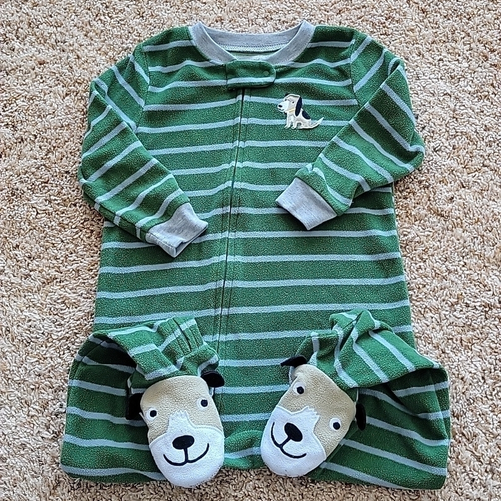 Carter's fleece sleeper, 2T